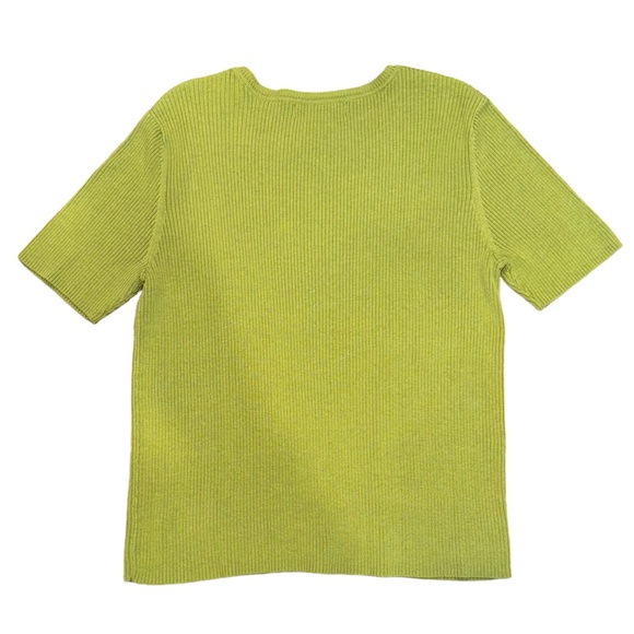 LAURA SCOTT Sweater Shirt - Green - Size Large - Picture 3 of 3